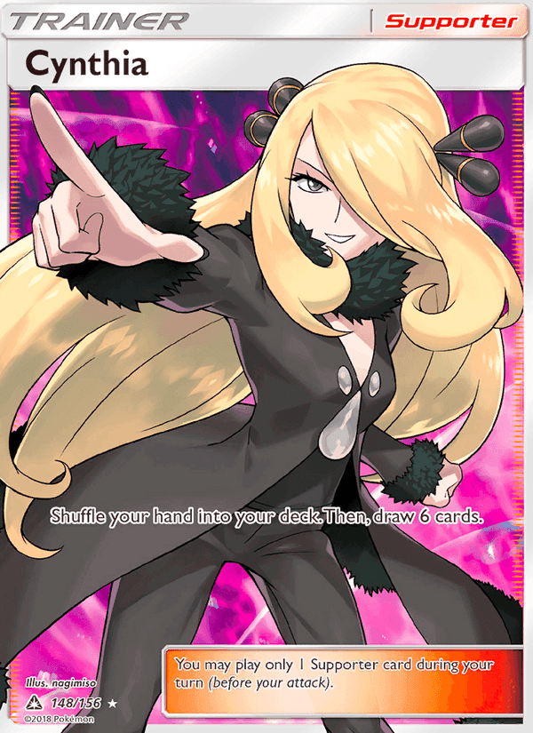 Cynthia, card 148 from Ultra Prism