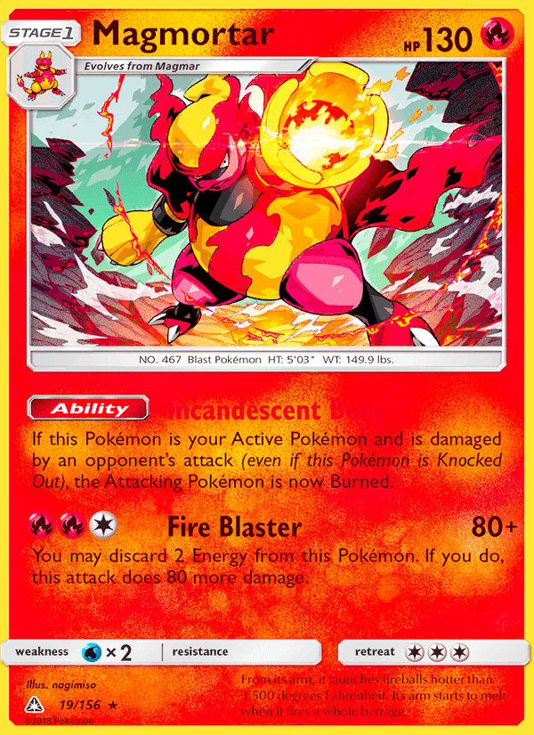 Magmortar, card 19 from Ultra Prism