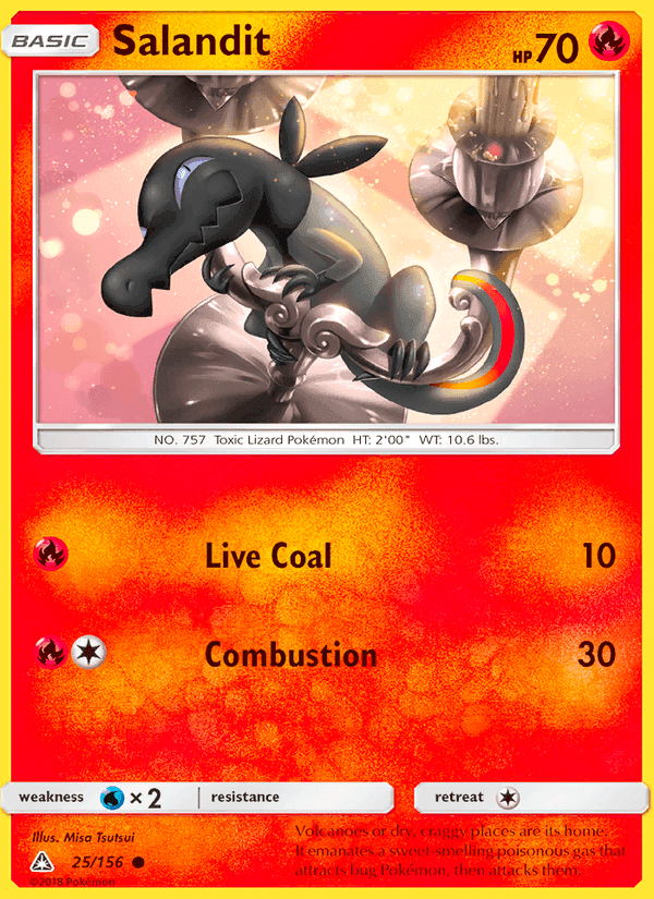 Salandit, card 25 from Ultra Prism