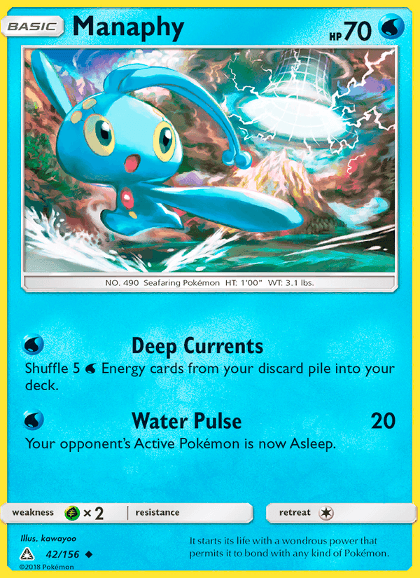 Ultra Prism の 42 番、Manaphy