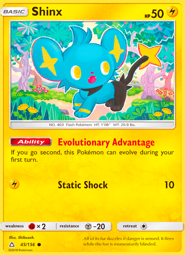 Ultra Prism の 45 番、Shinx