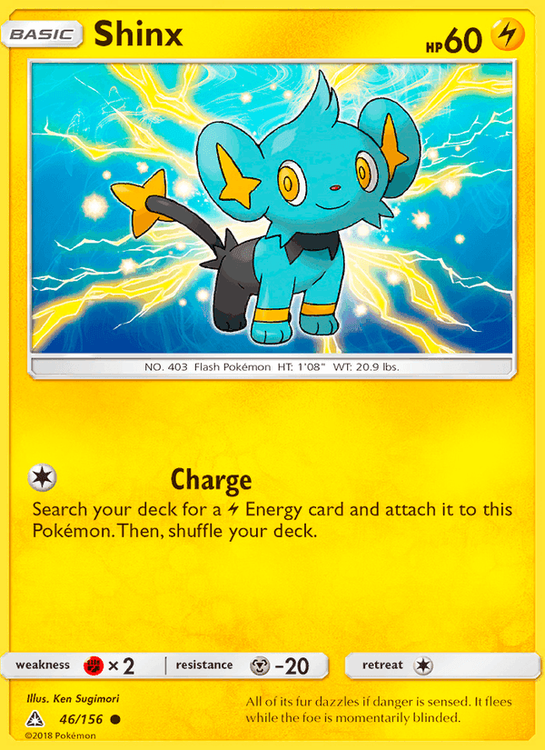 Ultra Prism の 46 番、Shinx