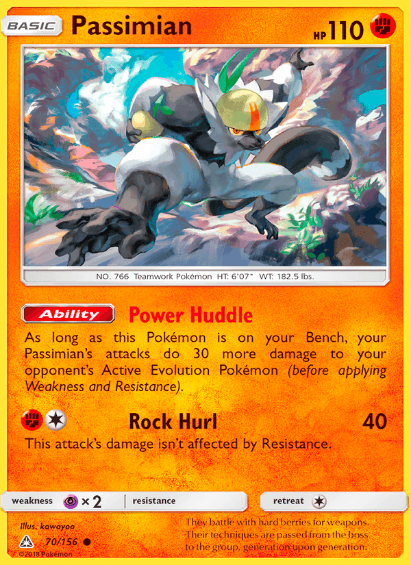 Passimian, card 70 from Ultra Prism