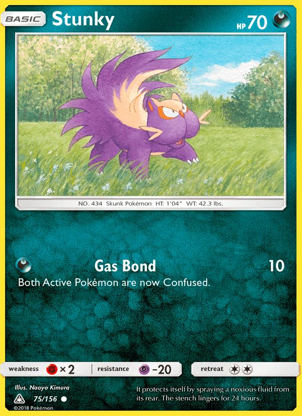 Stunky, card 75 from Ultra Prism