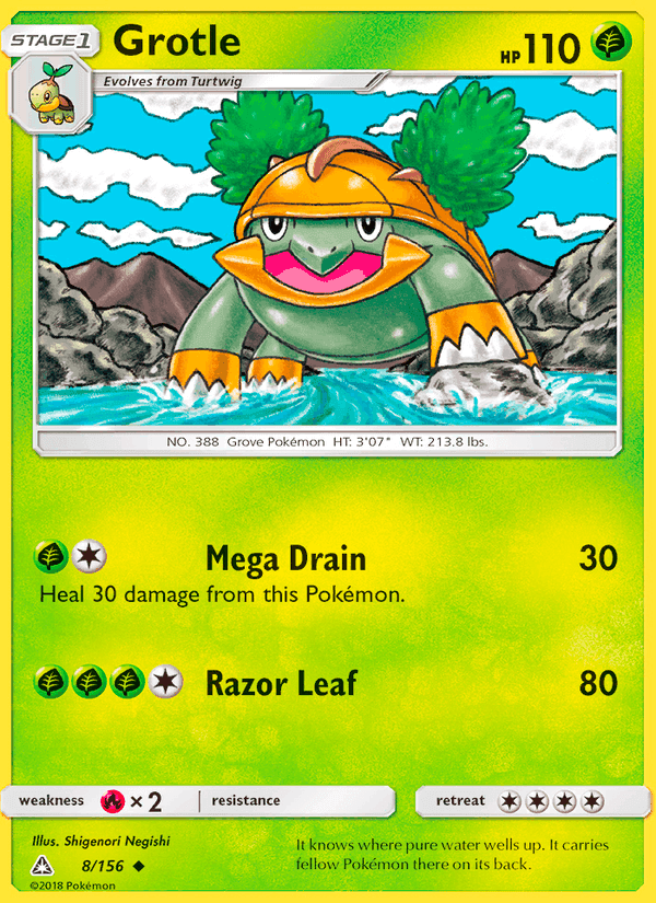 Ultra Prism の 8 番、Grotle