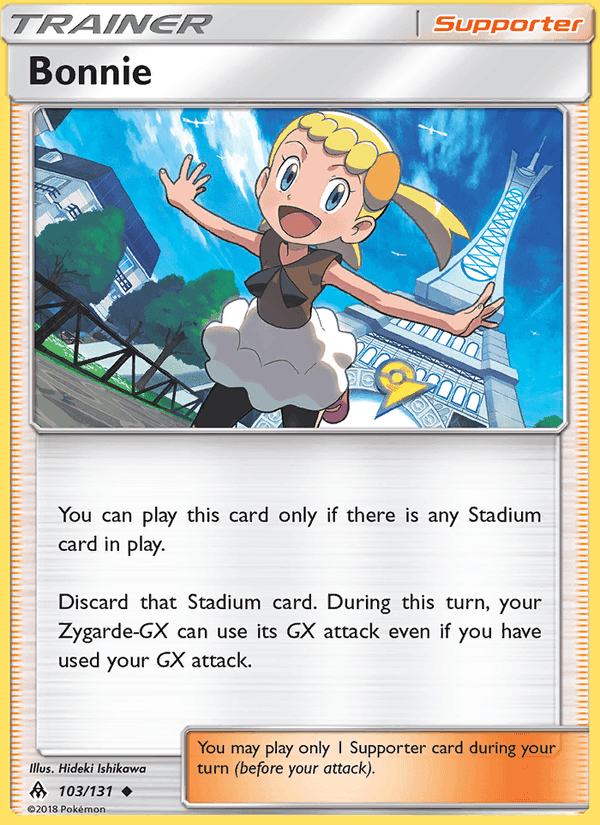 Bonnie, carta 103 de Forbidden Light