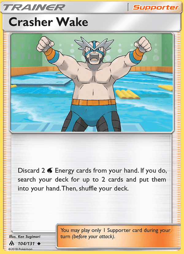 Crasher Wake, card 104 from Forbidden Light