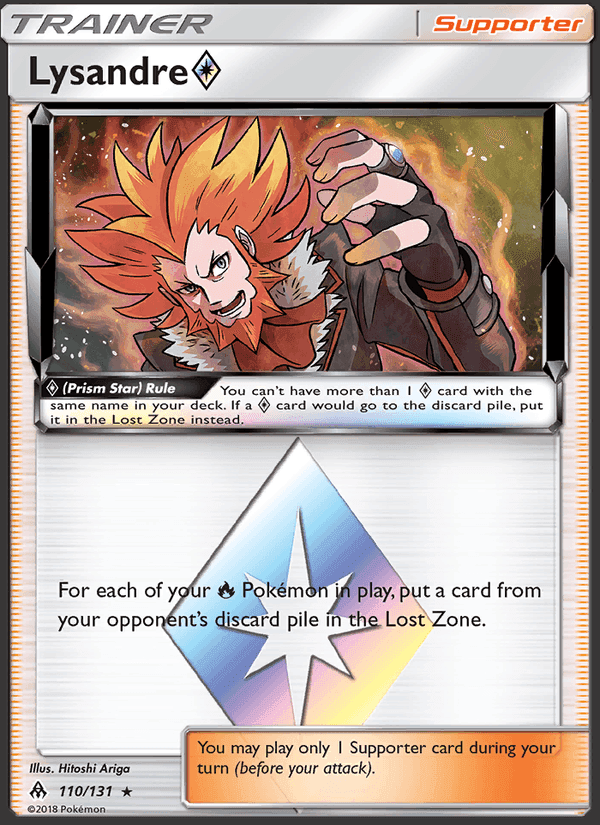 Lysandre ◇, card 110 from Forbidden Light