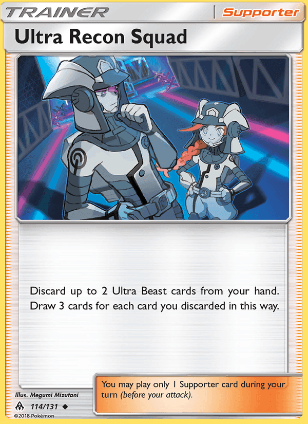Ultra Recon Squad, card 114 from Forbidden Light