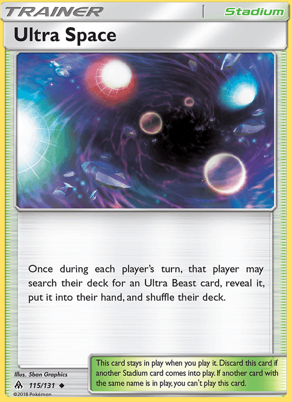 Ultra Space, card 115 from Forbidden Light