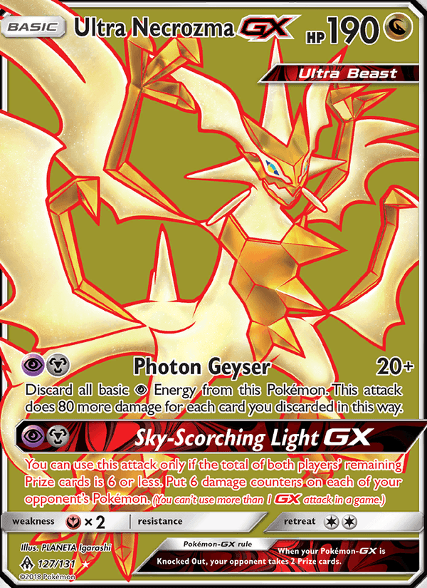 禁断の光 の 127 番、Ultra Necrozma GX