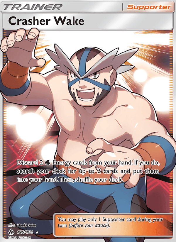 Crasher Wake, card 129 from Forbidden Light