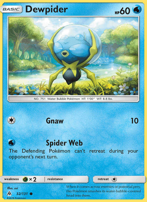 Dewpider, card 32 from Forbidden Light