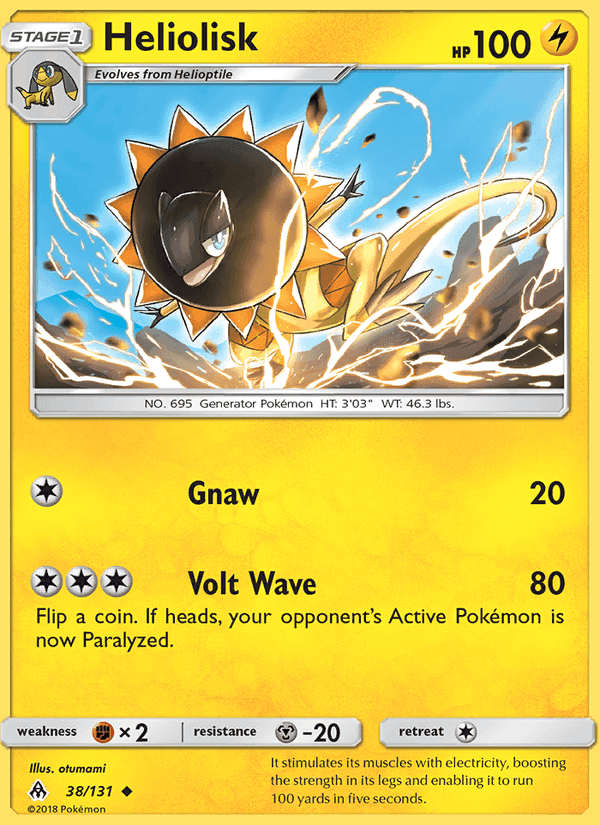 Heliolisk, carta 38 di Forbidden Light