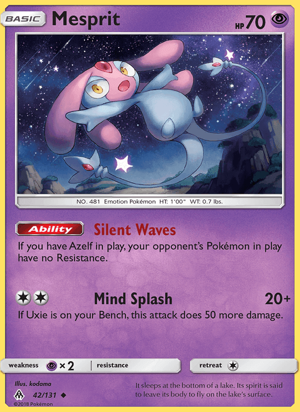 Mesprit, carta 42 di Forbidden Light