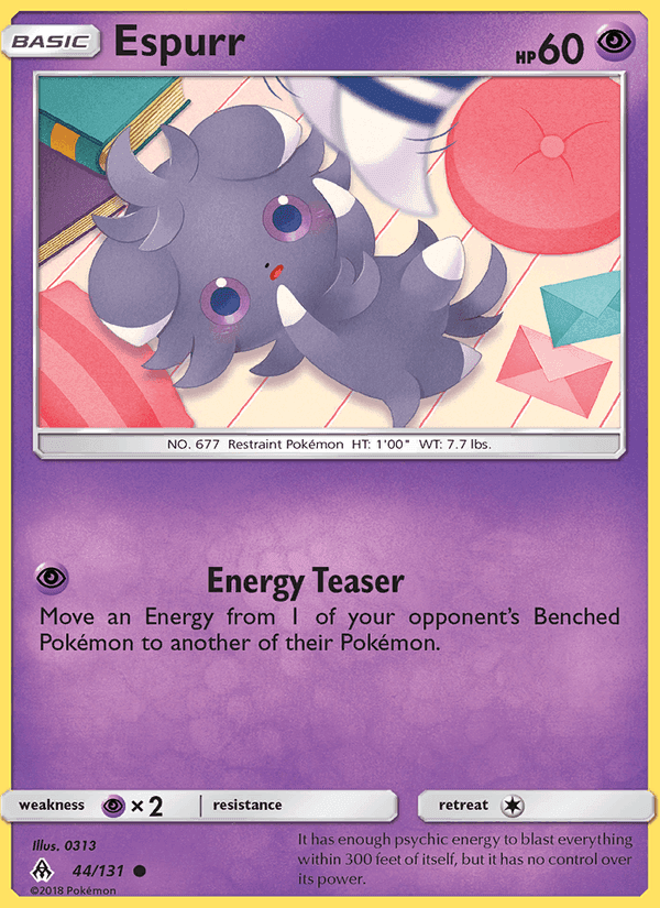 Espurr, carta 44 di Forbidden Light