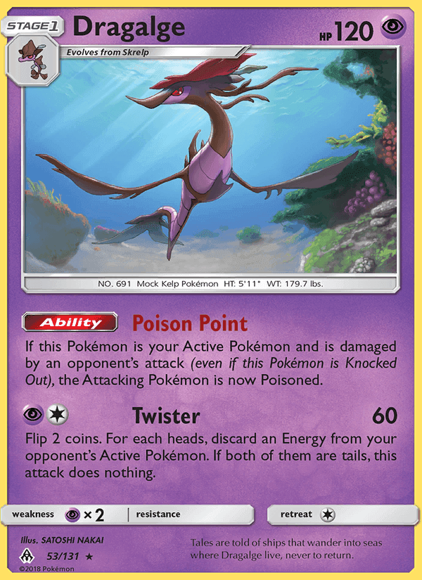 Dragalge, card 53 from Forbidden Light