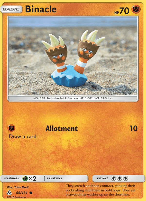 Binacle, card 66 from Forbidden Light