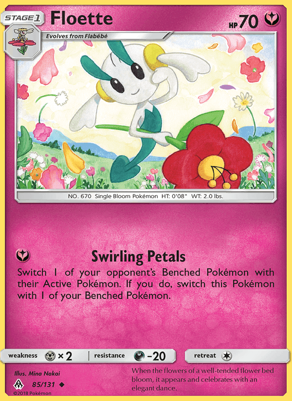 Floette, card 85 from Forbidden Light