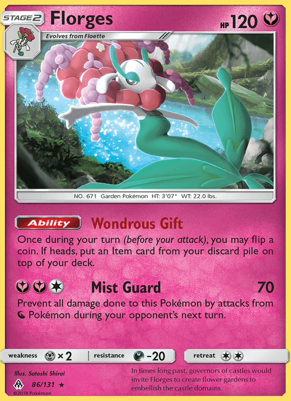 Florges, carte 86 de Forbidden Light