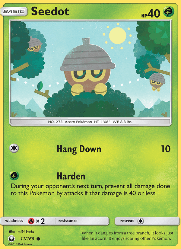 Seedot, card 11 from Celestial Storm