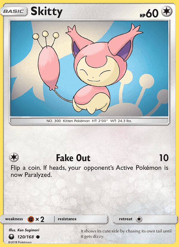 Skitty, card 120 from Celestial Storm