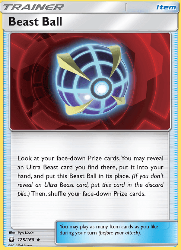 Beast Ball, card 125 from Celestial Storm