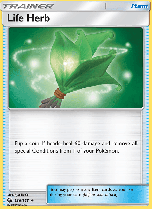 Life Herb, card 136 from Celestial Storm