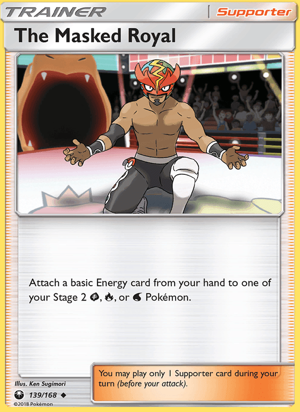 The Masked Royal, card 139 from Celestial Storm