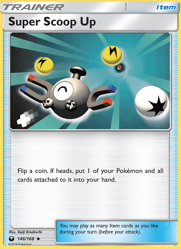 Super Scoop Up, card 146 from Celestial Storm