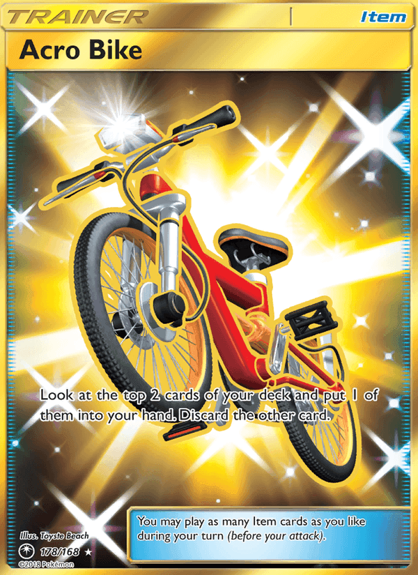 Acro Bike, card 178 from Celestial Storm
