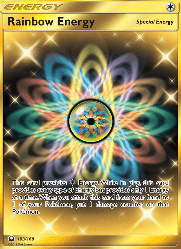 Rainbow Energy, card 183 from Celestial Storm