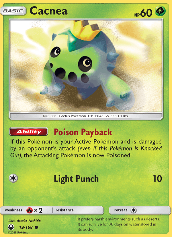 Cacnea, carta 19 di Celestial Storm