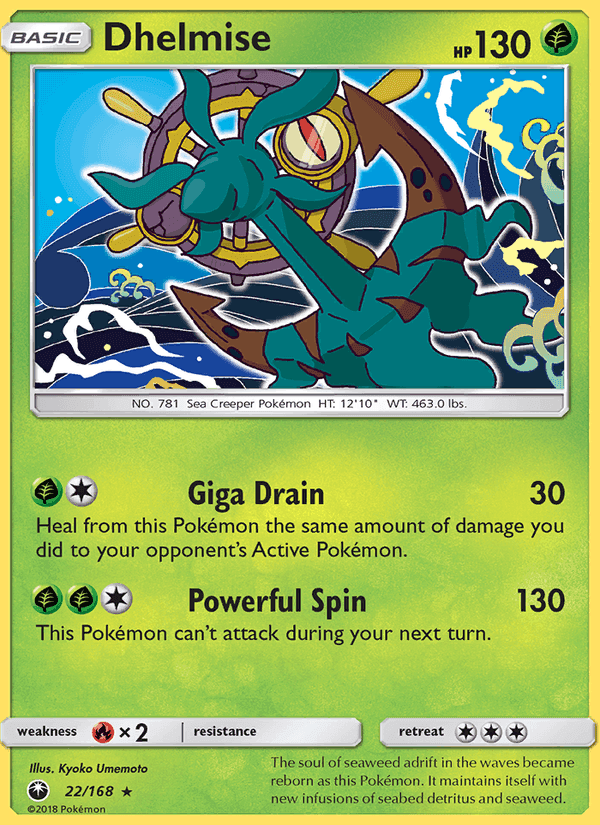 Dhelmise, card 22 from Celestial Storm