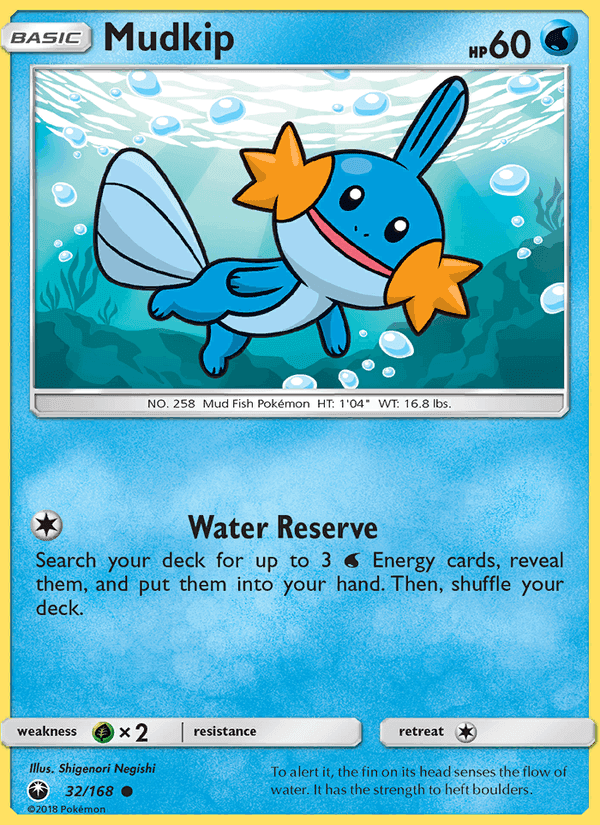 裂空のカリスマ の 32 番、Mudkip