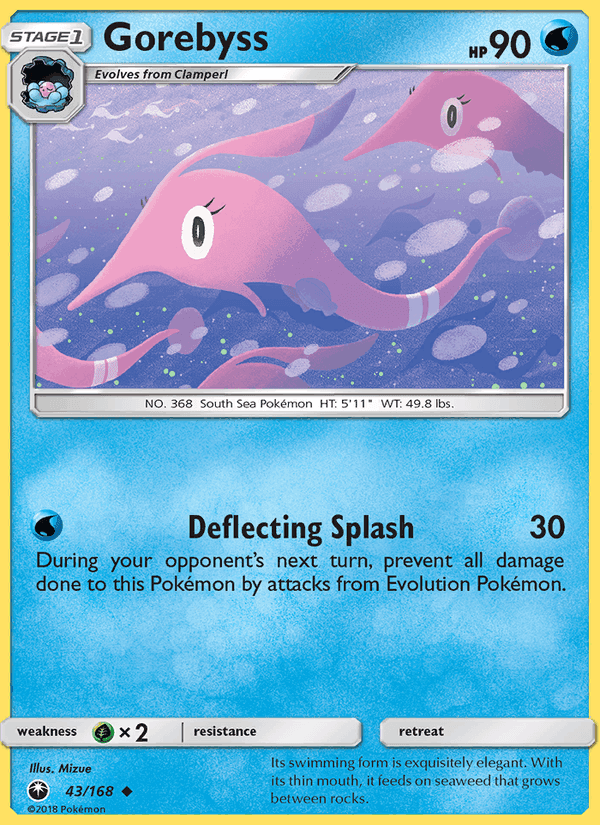 Gorebyss, card 43 from Celestial Storm