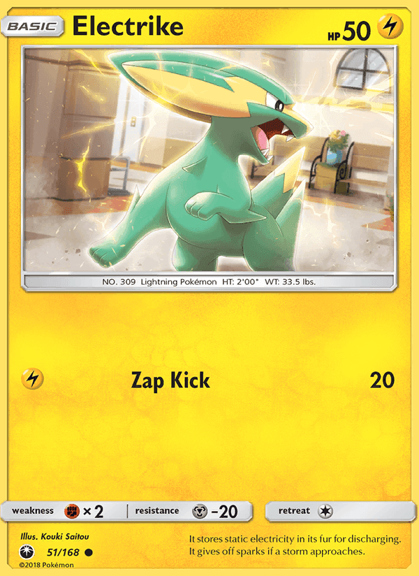 Electrike, card 51 from Celestial Storm
