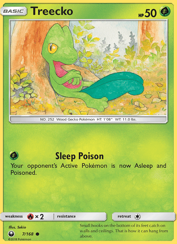 裂空のカリスマ の 7 番、Treecko