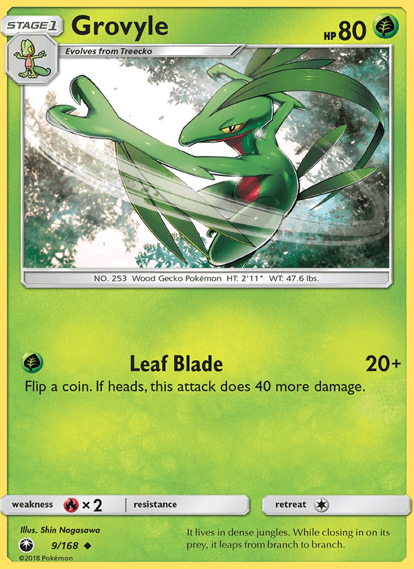 裂空のカリスマ の 9 番、Grovyle