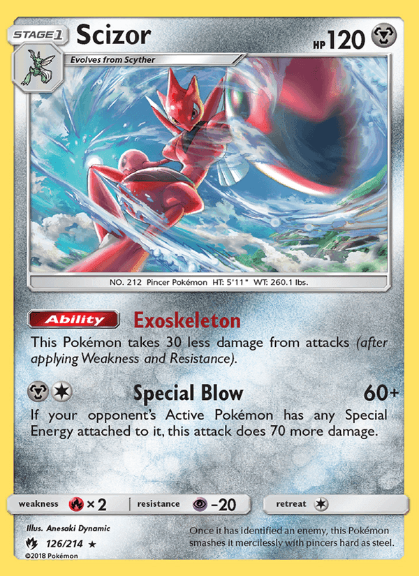 超爆インパクト の 126 番、Scizor