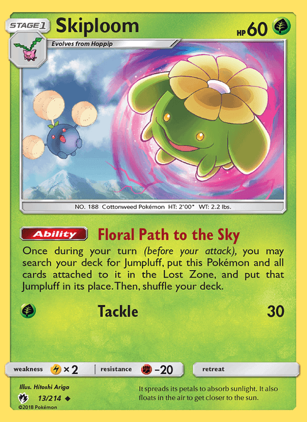 超爆インパクト の 13 番、Skiploom