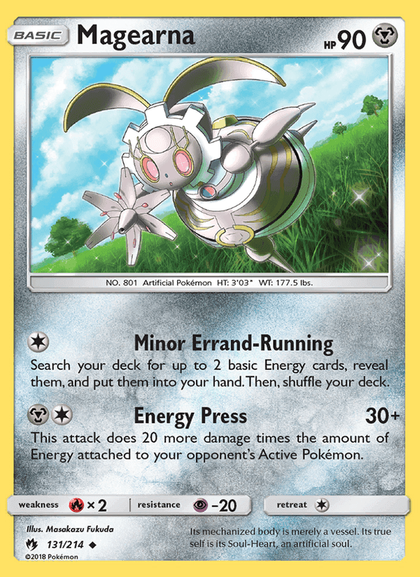 Magearna, card 131 from Lost Thunder