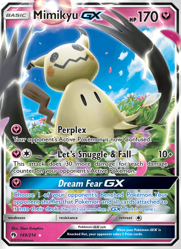 Mimikyu GX, card 149 from Lost Thunder