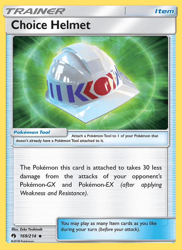 Choice Helmet, card 169 from Lost Thunder