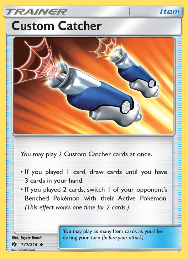 Custom Catcher, card 171 from Lost Thunder