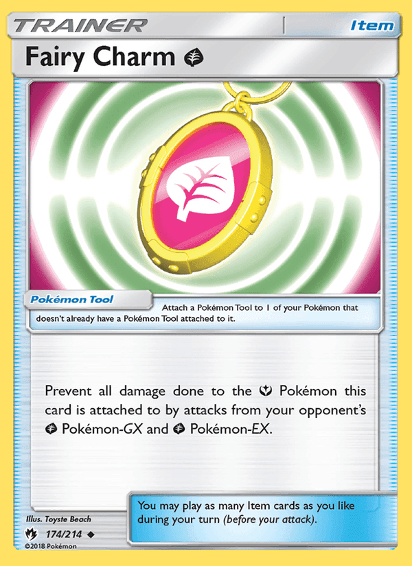 Fairy Charm Grass, card 174 from Lost Thunder