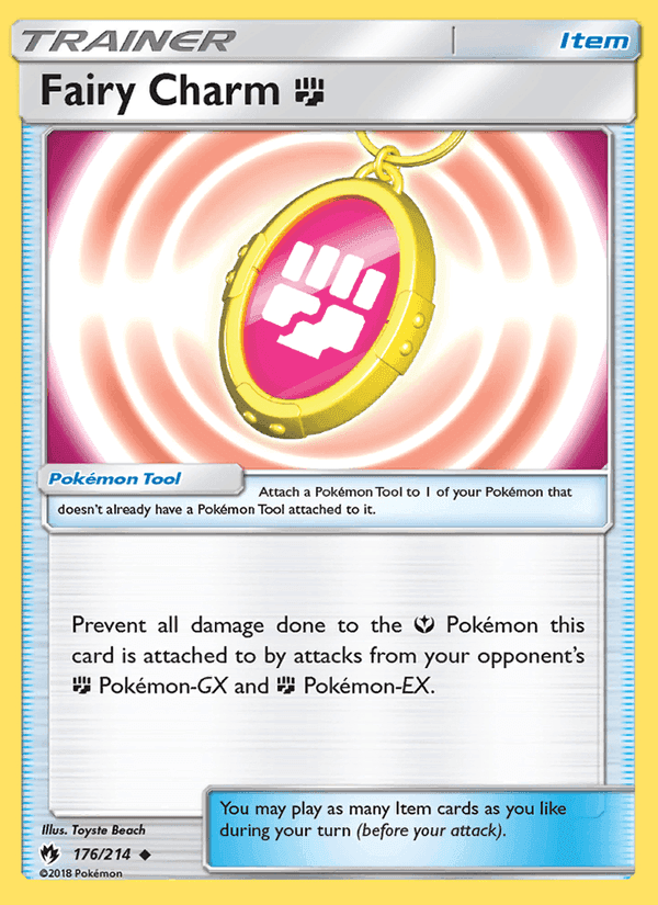 Fairy Charm Fighting, card 176 from Lost Thunder