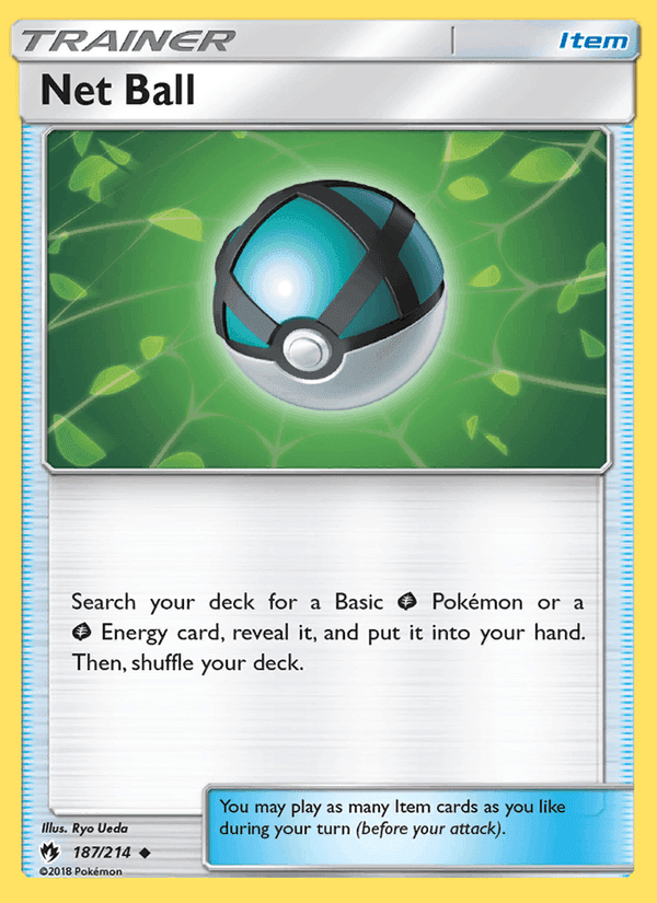 Net Ball, card 187 from Lost Thunder