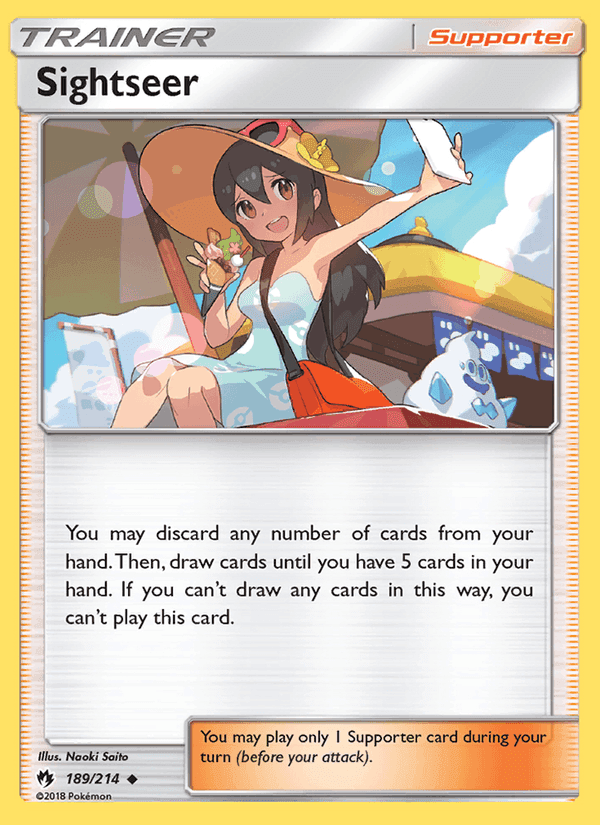 Sightseer, card 189 from Lost Thunder