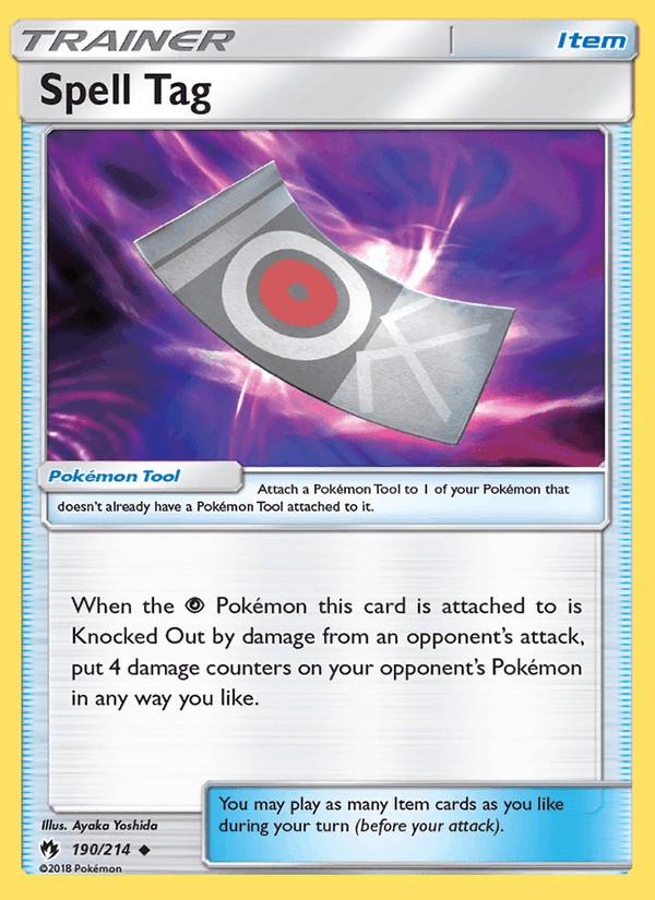 Spell Tag, card 190 from Lost Thunder